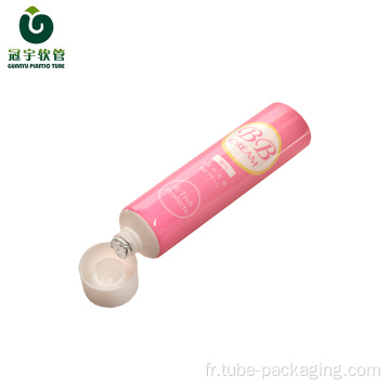 Tube plastique de 15 ml pour emballage de crème pour les mains